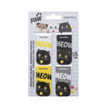 PRYMA Linea Paw Segnalibri a Calamita (Set da 4 Pezzi), 3.5x8cm – Segnapagina Magnetici Adorabili a Tema Gatto e Impront