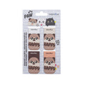 PRYMA Linea Paw Segnalibri a Calamita (Set da 4 Pezzi), 3.5x8cm – Segnapagina Magnetici Adorabili a Tema Cagnolino "Happ