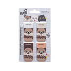 PRYMA Linea Paw Segnalibri a Calamita (Set da 4 Pezzi), 3.5x8cm – Segnapagina Magnetici Adorabili a Tema Cagnolino "Happ