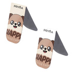 Linea Paw Segnalibri a Calamita (Set da 4 Pezzi) – Cagnolino "Happy Together" - Pryma