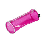 Astuccio in PVC Trasparente Rosa – 21x8cm