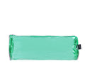 PRYMA Astuccio in PVC Trasparente, 21x8cm Verde – Portapenne Impermeabile e Resistente con Cerniera, Organizer Minimalis