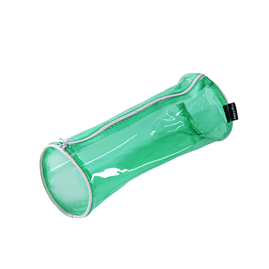 Astuccio in PVC Trasparente Verde – 21x8cm - Pryma