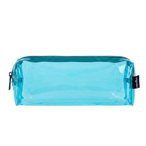 Astuccio in PVC Trasparente Blu – 20x4.5x4.5cm