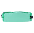 PRYMA Astuccio in PVC Trasparente, 20x4.5x4.5cm Verde – Portapenne Impermeabile e Resistente con Cerniera, Organizer Min