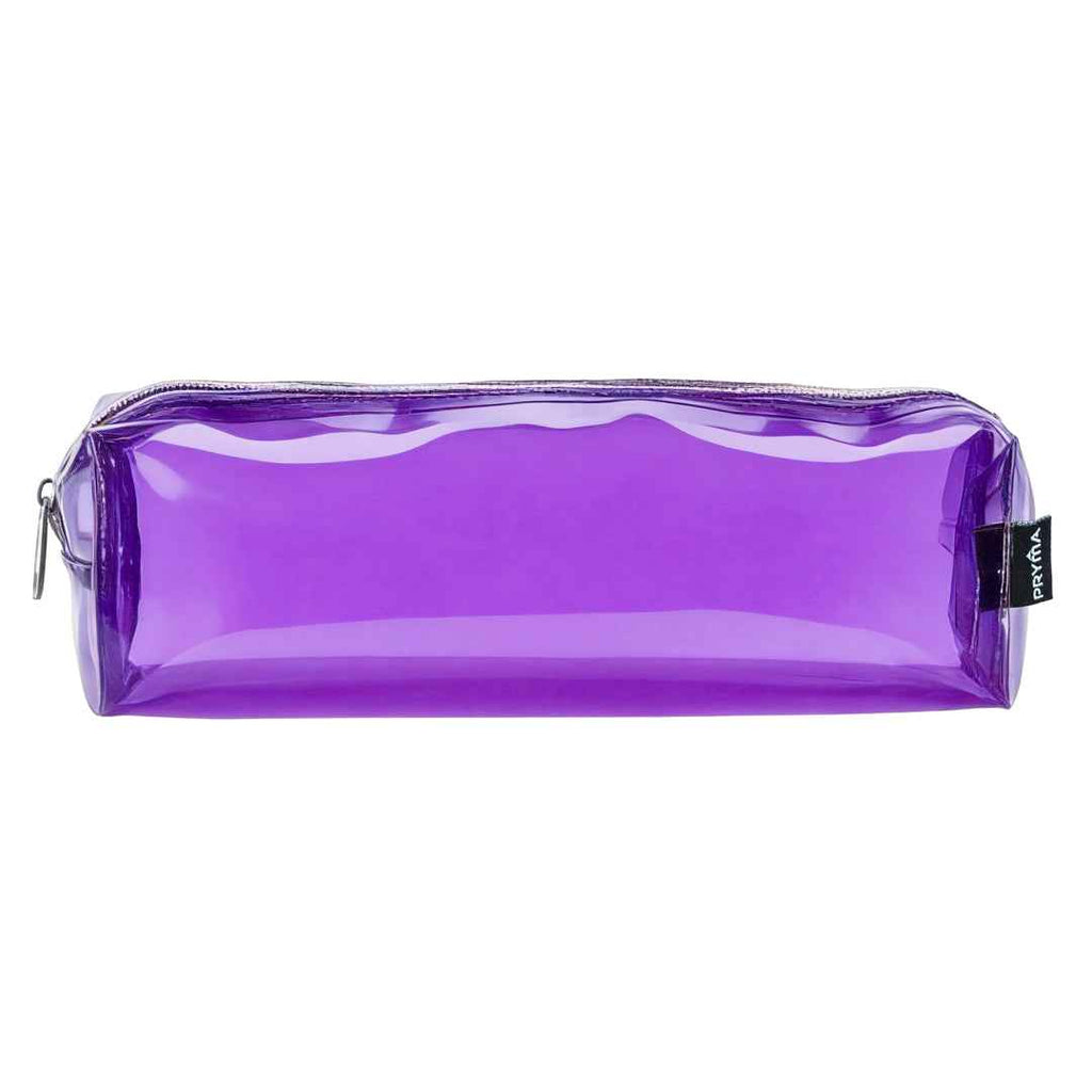 Astuccio in PVC Trasparente Viola – 20x4.5x4.5cm