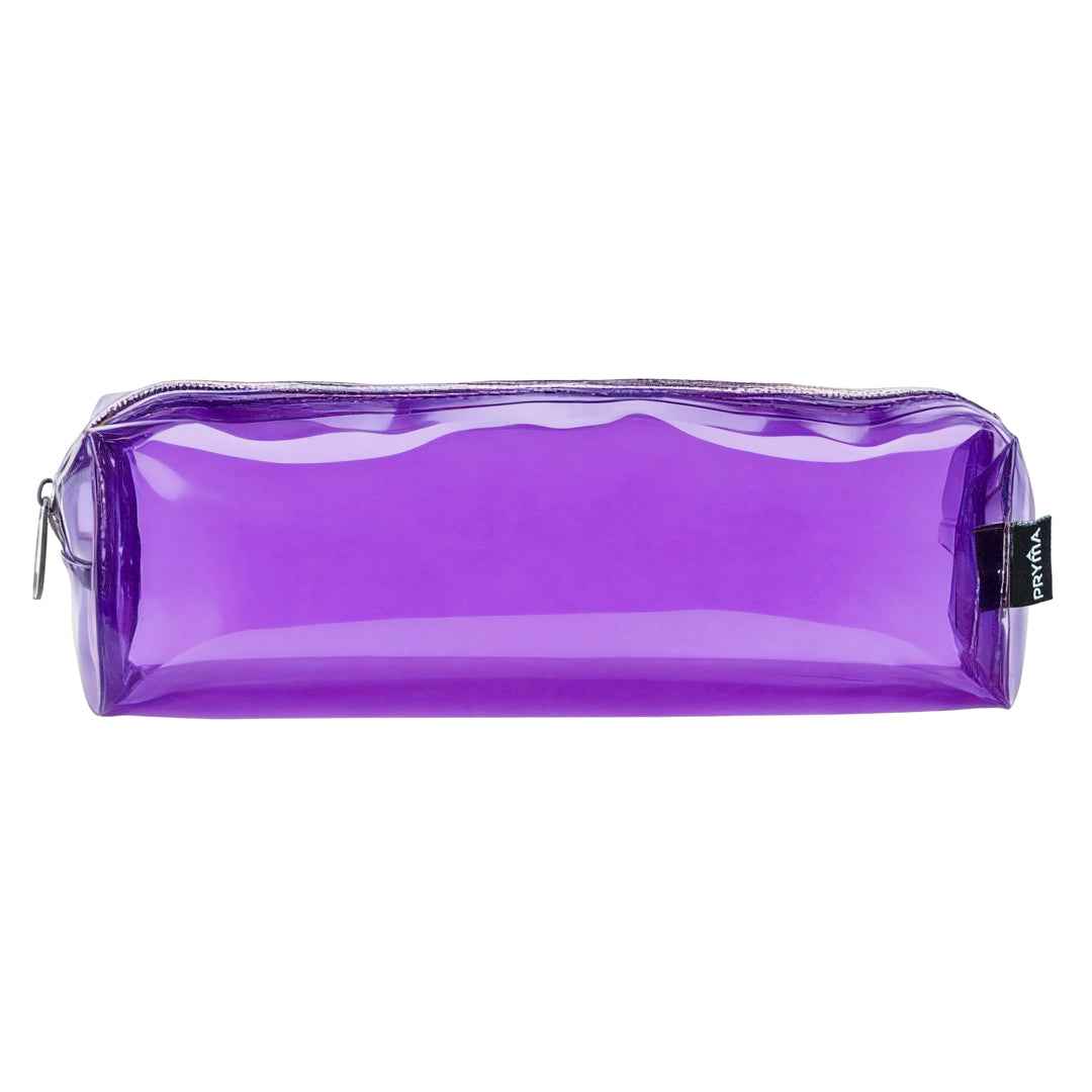 Astuccio in PVC Trasparente Viola – 20x4.5x4.5cm
