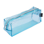 Astuccio in PVC Trasparente Blu – 21x5x7cm