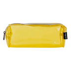 Astuccio in PVC Trasparente Giallo – 21x5x7cm