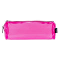 Astuccio in PVC Trasparente Rosa – 21x5x7cm