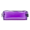 Astuccio in PVC Trasparente Viola – 21x5x7cm