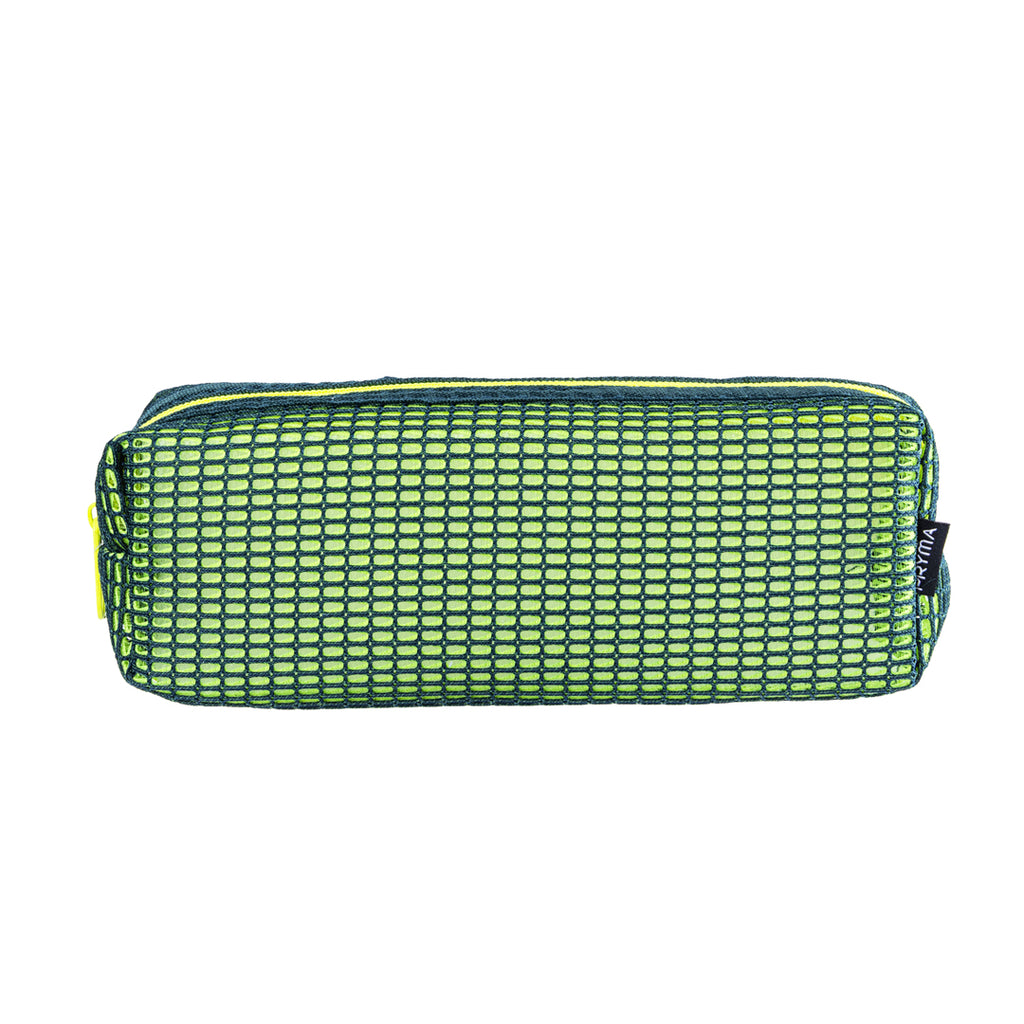 Astuccio Slim in Tessuto Mesh Giallo – 21x5x7cm - Pryma