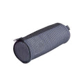 Astuccio Cilindrico in Tessuto Mesh Nero – 21x8cm fluo