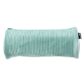 PRYMA Astuccio Cilindrico in Tessuto Mesh Celeste, 22x8cm – Portapenne a Tombolo con Cerniera, Organizer Traspirante e C