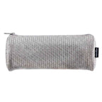 Astuccio Cilindrico in Tessuto Mesh Grigio