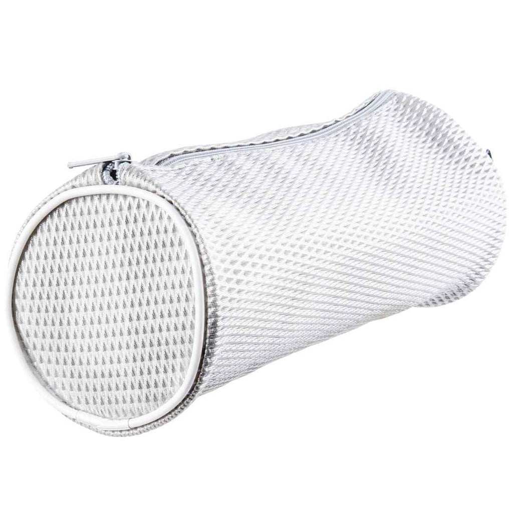 Astuccio Cilindrico in Tessuto Mesh Grigio