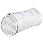 Astuccio Cilindrico in Tessuto Mesh Grigio
