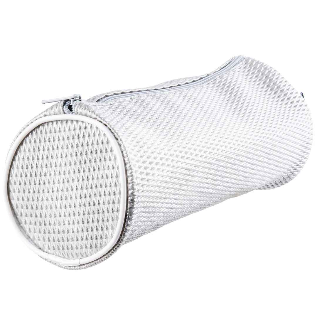 Astuccio Cilindrico in Tessuto Mesh Grigio