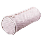 Astuccio Cilindrico in Tessuto Mesh Lilla