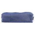 Astuccio Slim in Tessuto Mesh Blu – 20x4.5x4.5cm