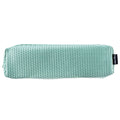 PRYMA Astuccio Slim in Tessuto Mesh Celeste, 20x4.5x4.5cm – Portapenne a Rete con Cerniera, Organizer Traspirante e Resi