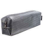 Astuccio Slim in Tessuto Mesh Nero – 20x4.5x4.5cm