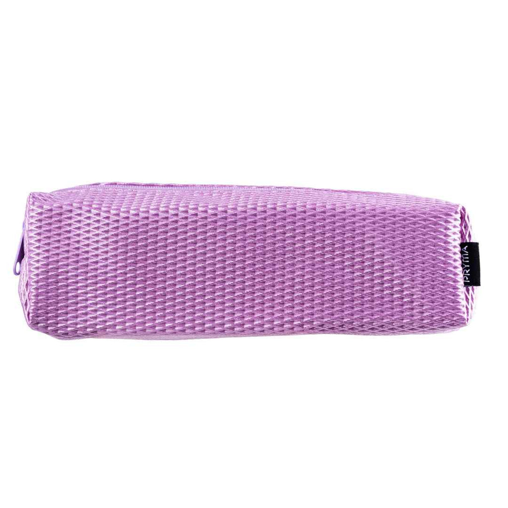 Astuccio Slim in Tessuto Mesh Rosa – 20x4.5x4.5cm