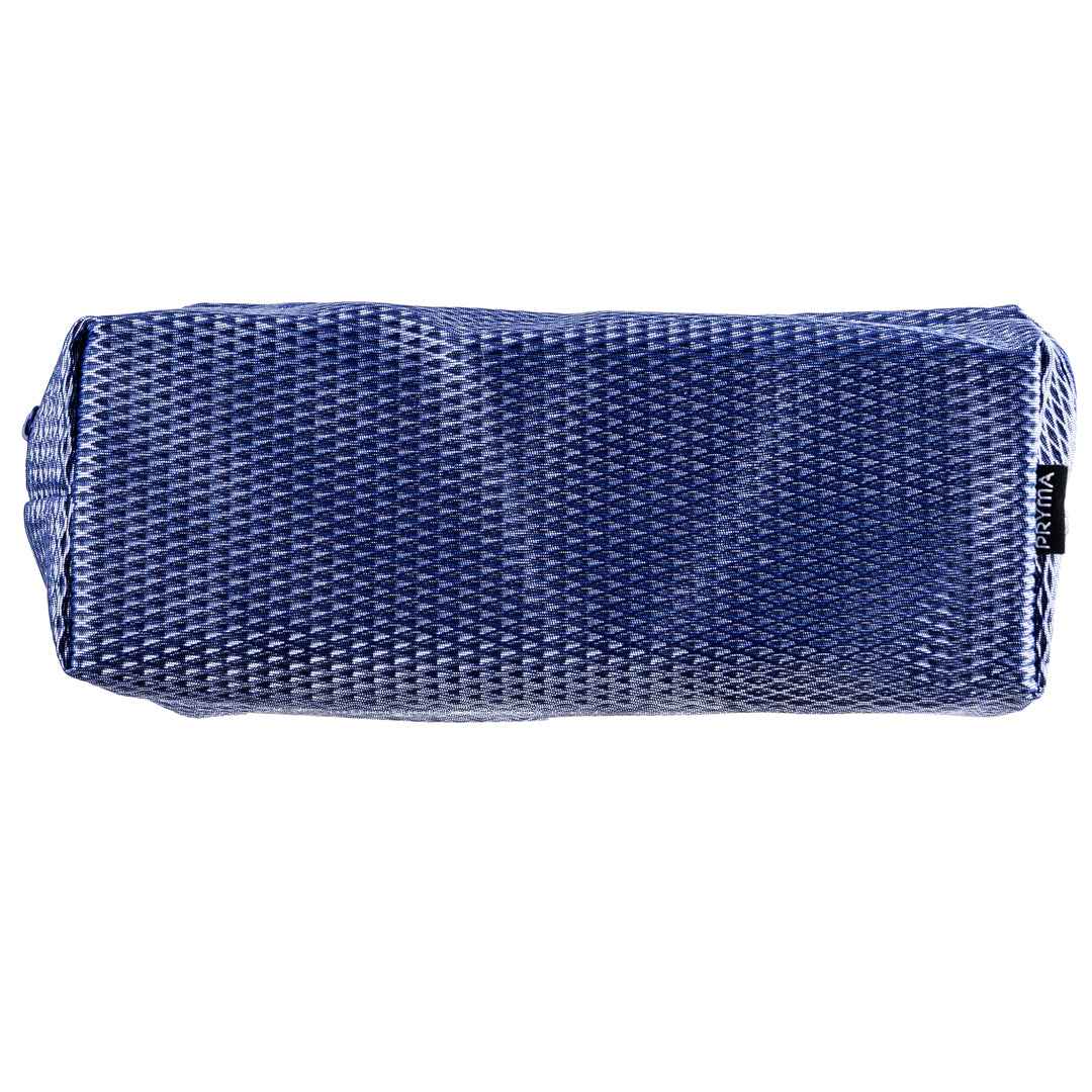 Astuccio Slim in Tessuto Mesh Blu – 21x5x7cm