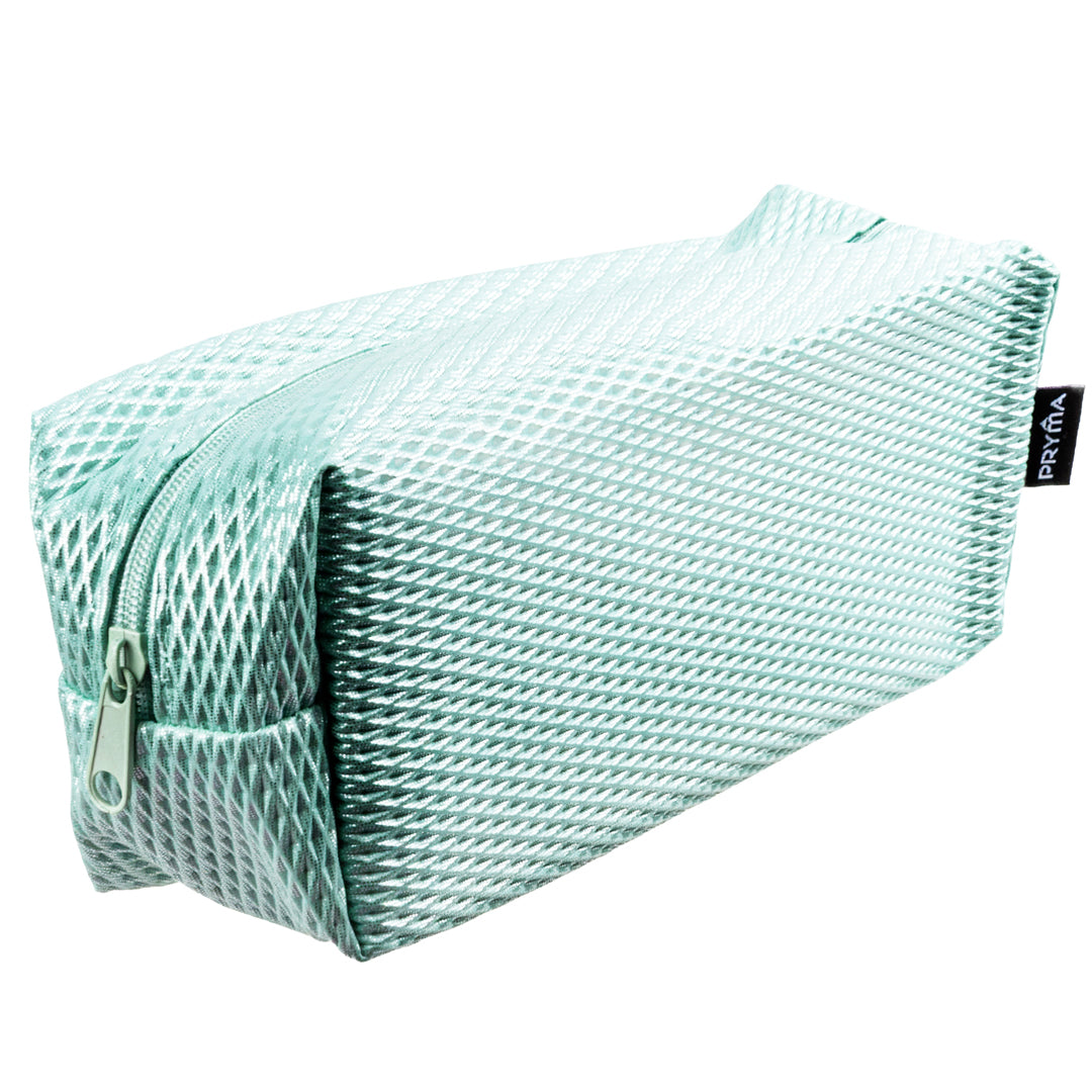 Astuccio Slim in Tessuto Mesh Celeste – 21x5x7cm - Pryma