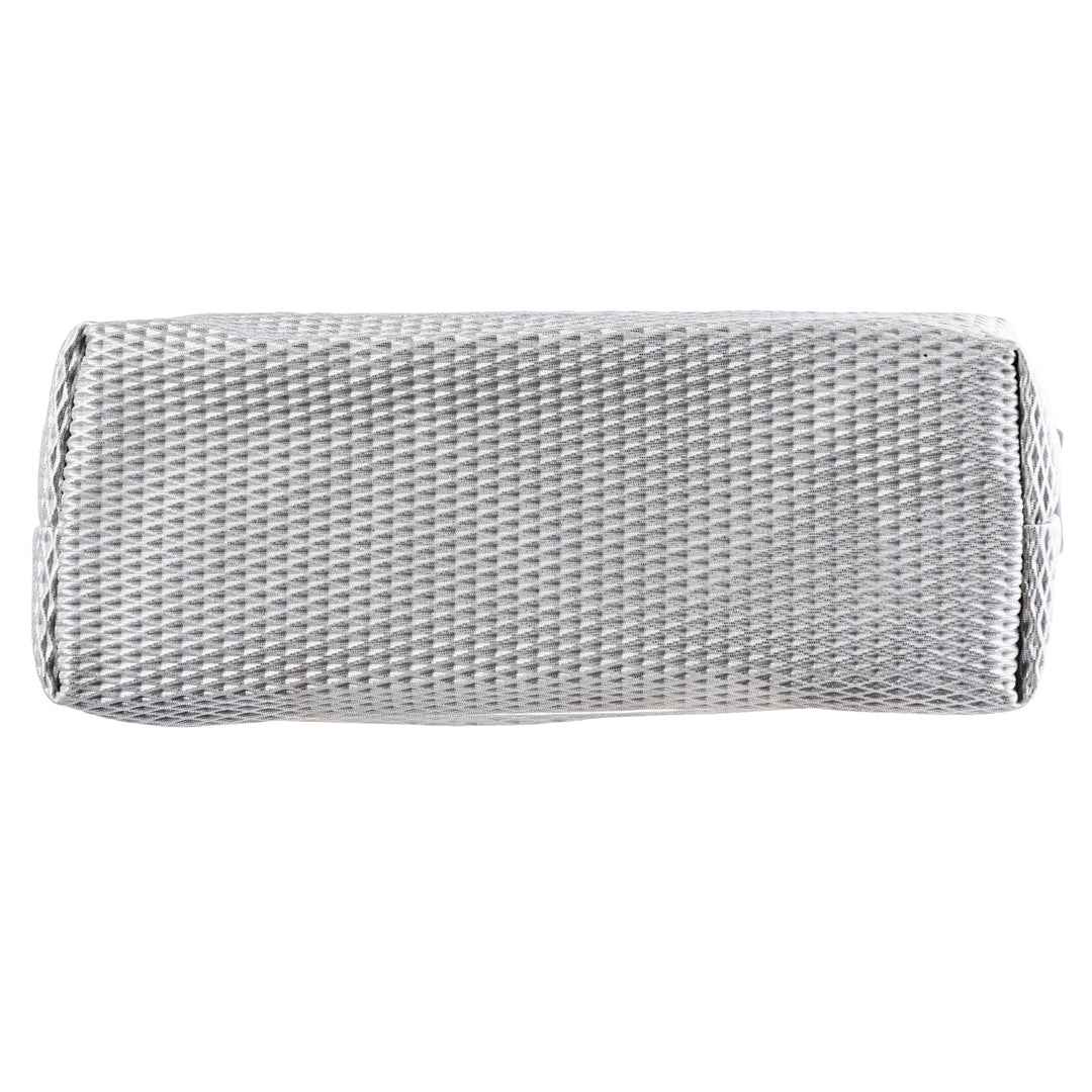Astuccio Slim in Tessuto Mesh Grigio – 21x5x7cm