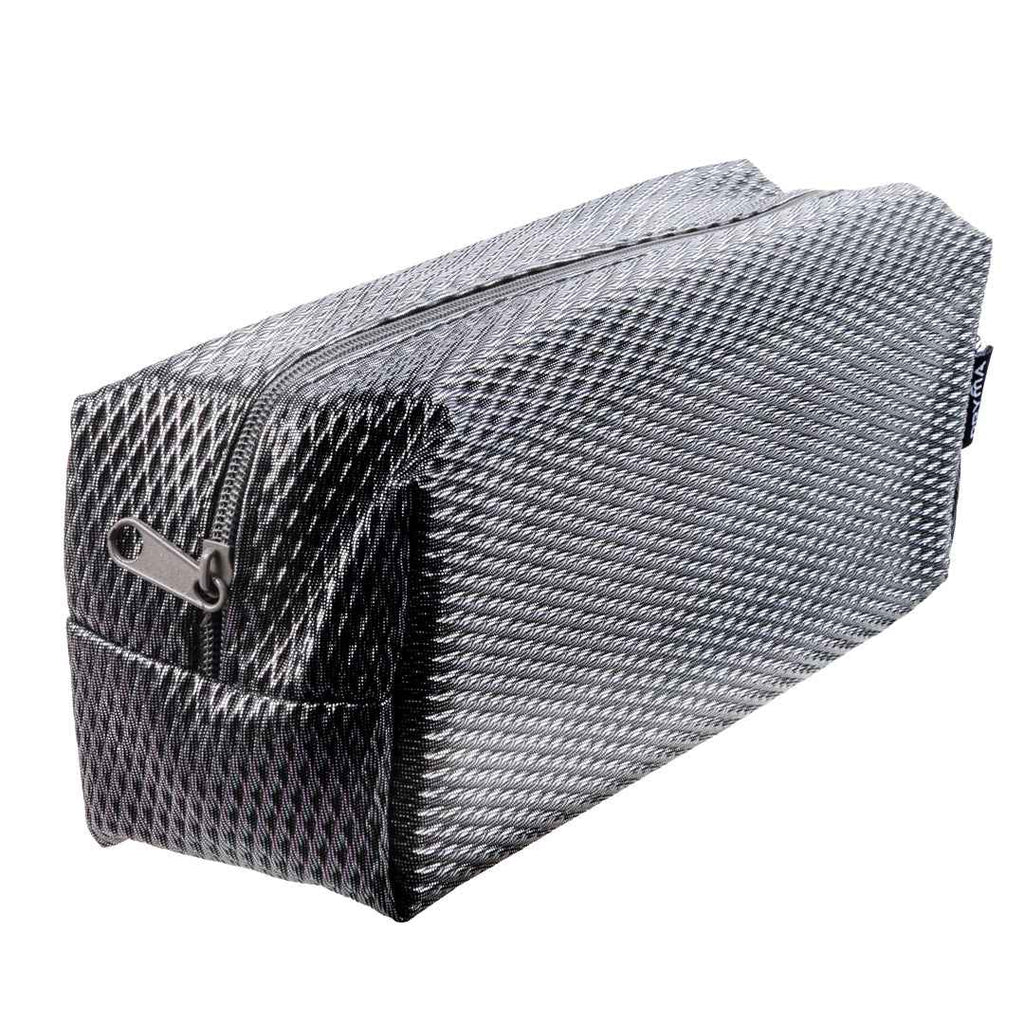 Astuccio Slim in Tessuto Mesh Nero – 21x5x7cm