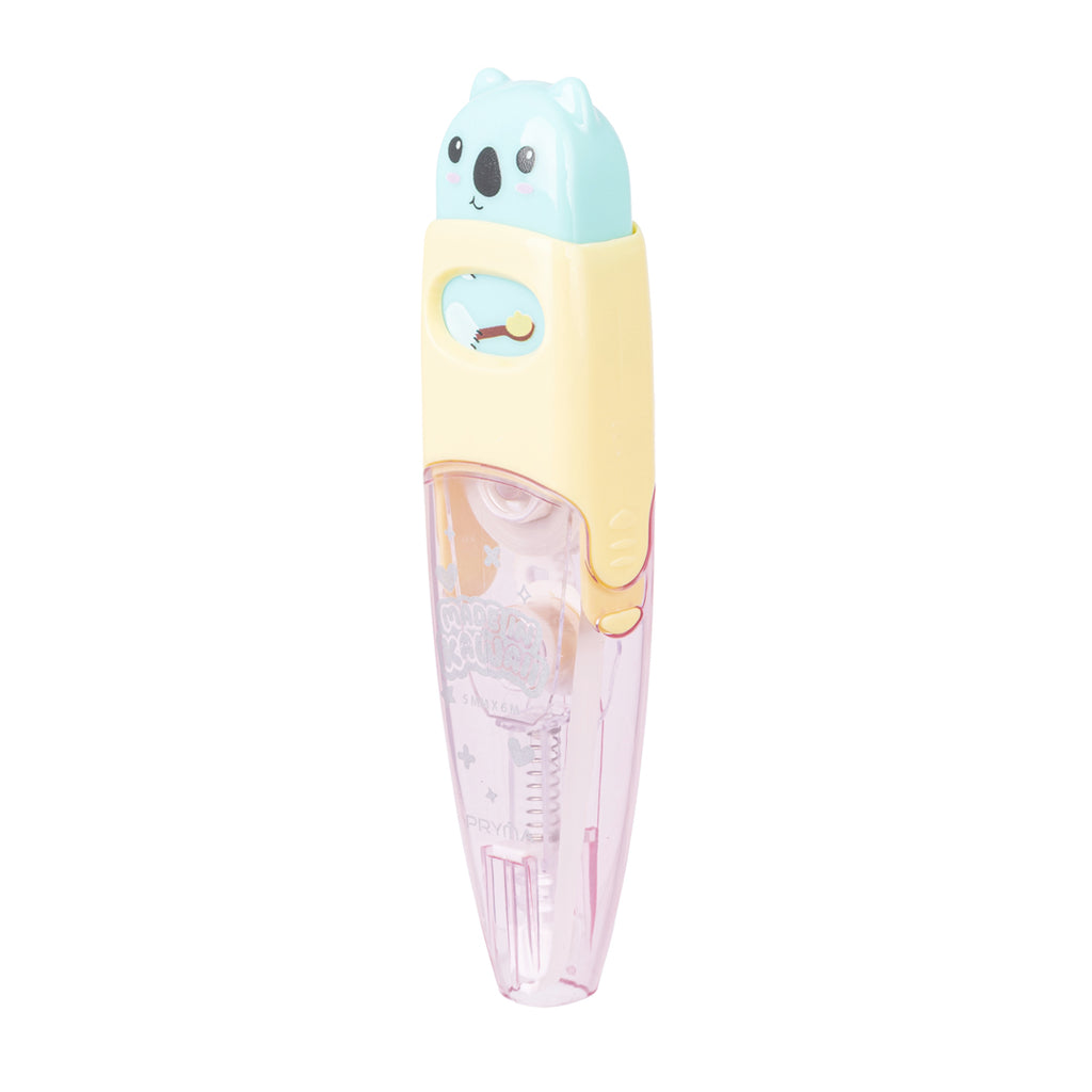 Correttore a Nastro Kawaii Azzurro (Koala), 5mmx6m - Pryma