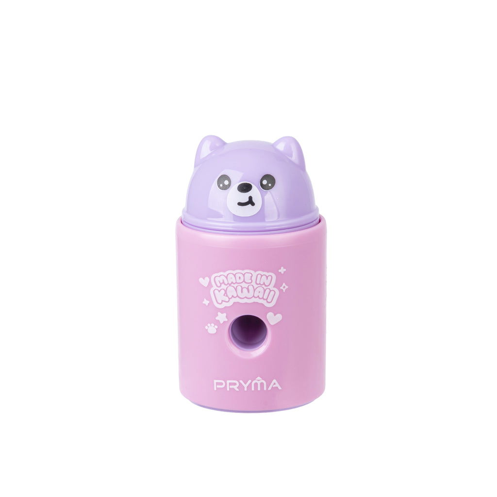 Temperino 1 Foro Kawaii Lilla (Orsetto) - Pryma