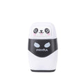 Gomma e Temperino 2 Fori Kawaii Bianco (Panda)