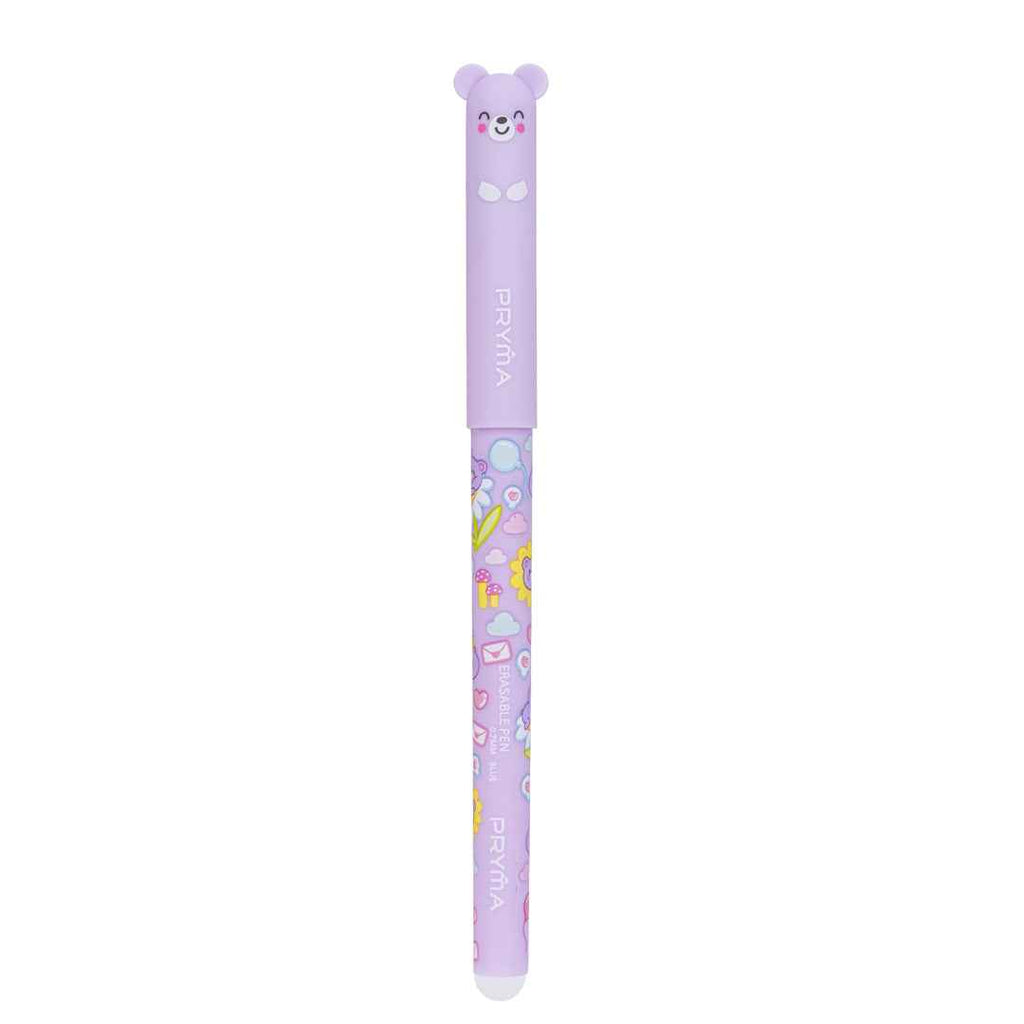 Penna Cancellabile Kawaii Lilla (Orsetto)