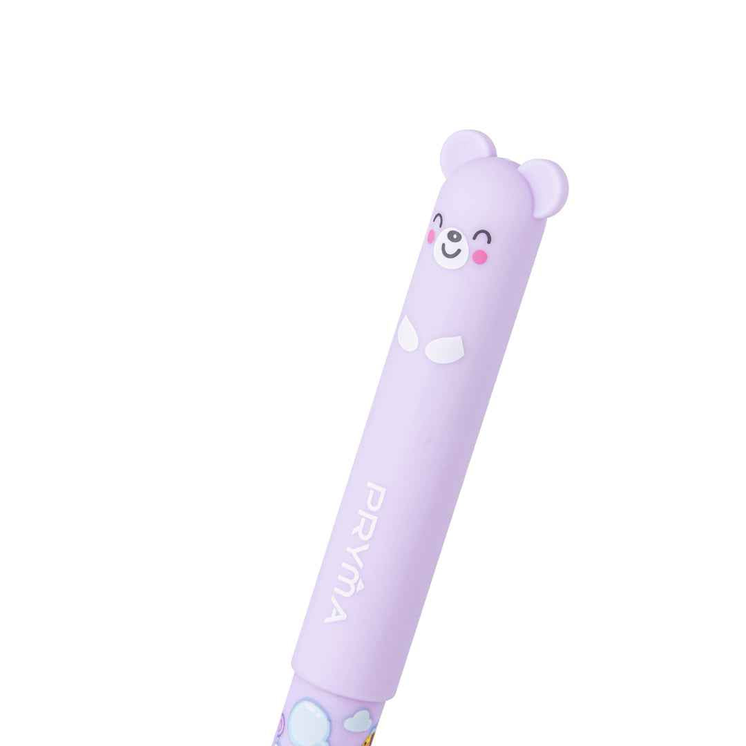 Penna Cancellabile Kawaii Lilla (Orsetto)