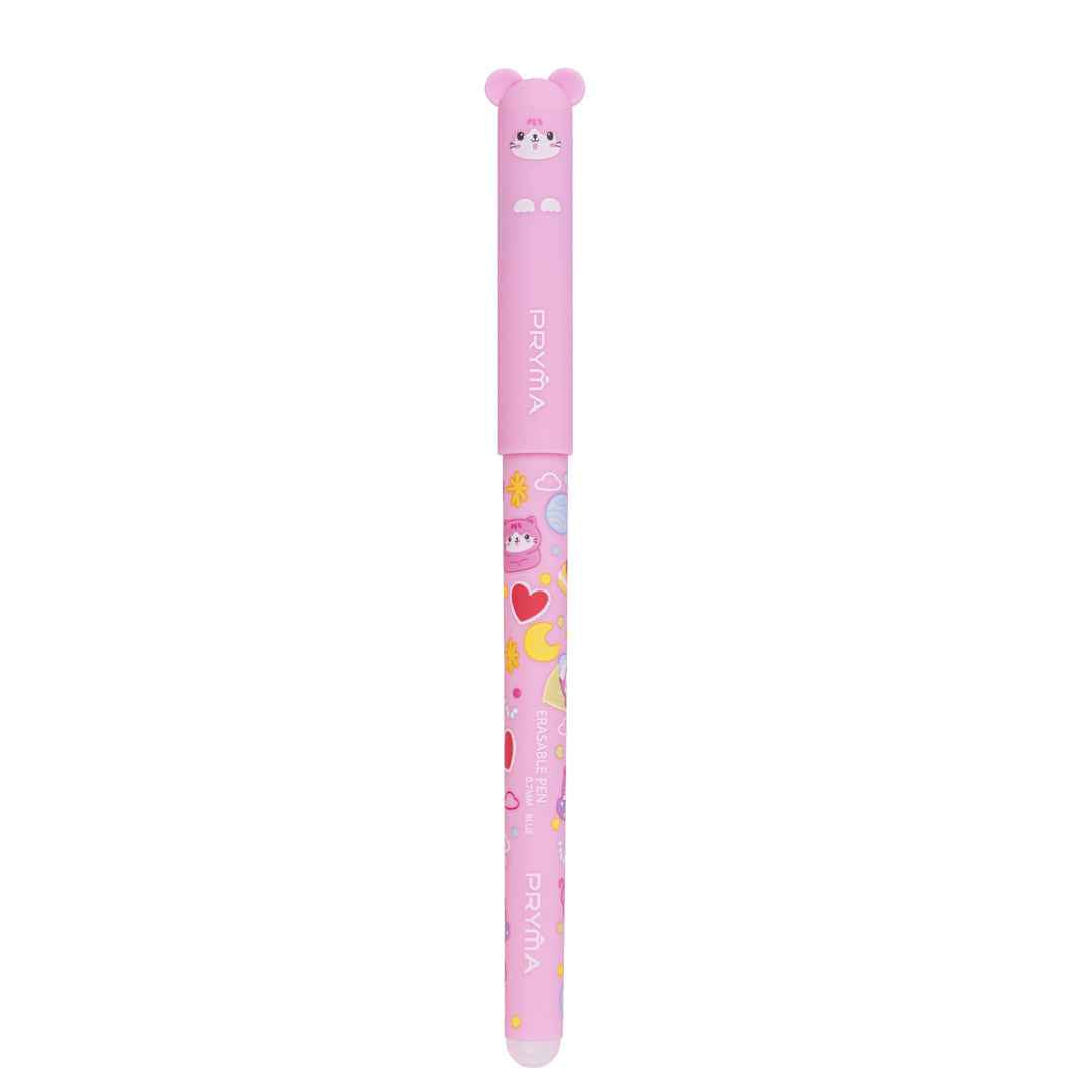 Penna Cancellabile Kawaii Rosa (Gattino)