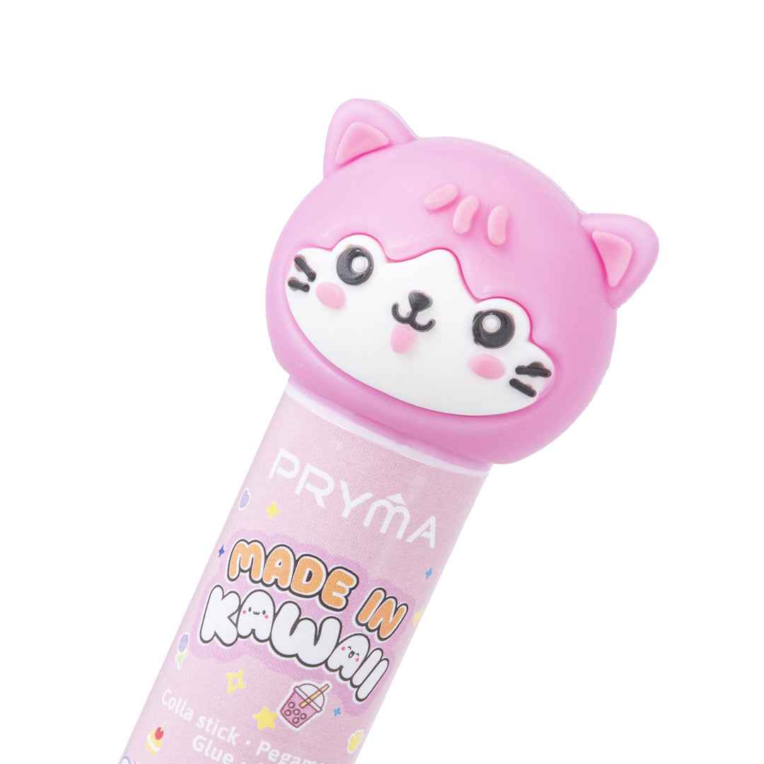 Colla Stick Kawaii Rosa (Gattino)