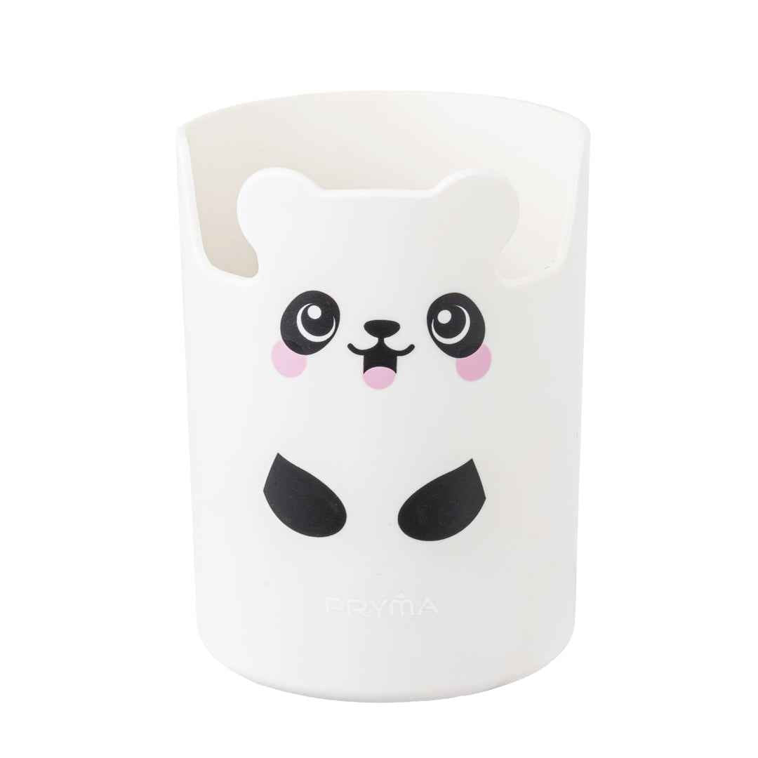 Portapenne da Scrivania Kawaii Bianco (Panda)