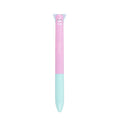 PRYMA Penna a Sfera Bicolor Kawaii Rosa e Azzurro (Gattino), Tratto 0.7mm – Penna Multifunzione Colorata Doppia Tinta co