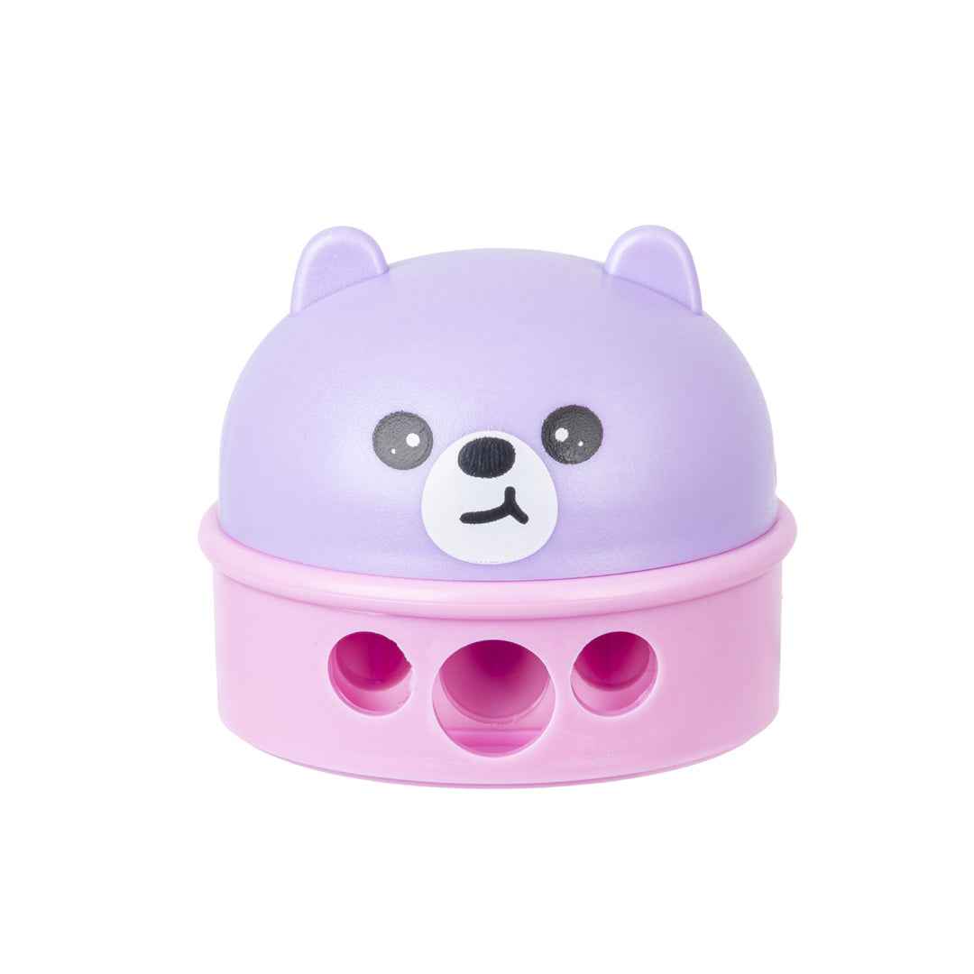 Temperino 3 Fori Kawaii Lilla (Orsetto)
