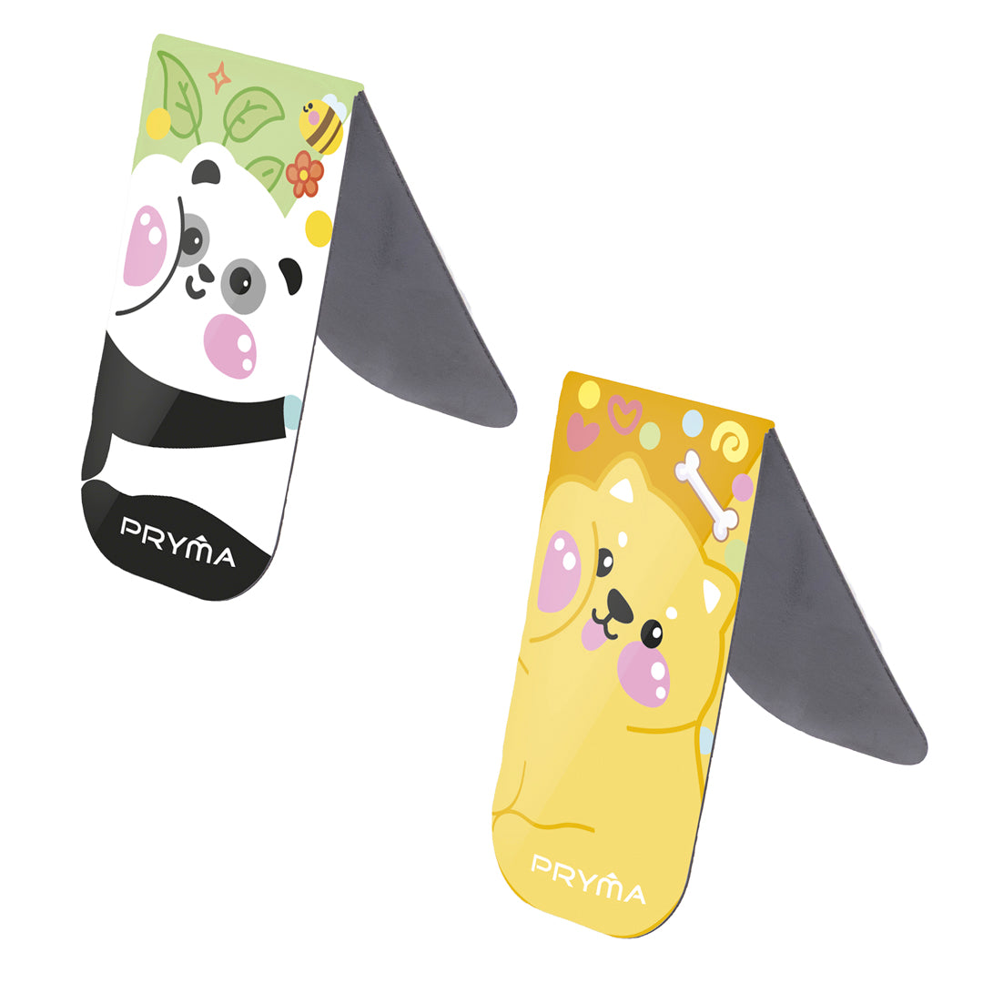 Linea Kawaii Set 4 Segnalibri Calamita Assortiti - Pryma