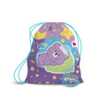 Zaino a Sacco Kawaii Viola e Azzurro (Orsetto)