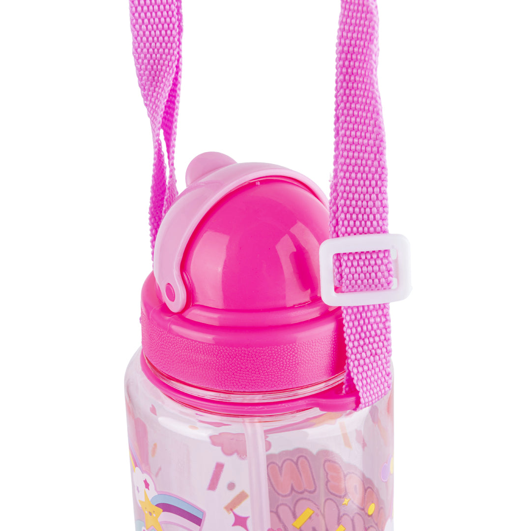Borraccia per Bambini Kawaii Rosa (Gattino) - Pryma