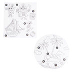 Junior Joy Puzzle da Colorare per Bambini – Isola Dei Pirati - Pryma