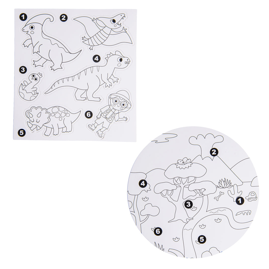 Junior Joy Puzzle da Colorare per Bambini – Isola Dei Pirati - Pryma