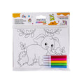 PRYMA Junior Joy Biglietti Invito Compleanno da Colorare per Bambini – Set Creativo ad Album Pieghevole con 5 Pennarelli