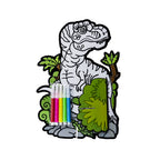 Junior Joy Velvet Art Disegno con Velluto a Rilievo per Bambini – Dinosauro Rex - Pryma