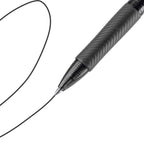 Clack Set 5 Penne Gel Nere a Scatto, Punta Media 0.7 mm - Pryma