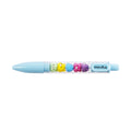 PRYMA Penna a Sfera Retrattile Azzurro Pastello con Dettagli Orsetti Multicolore, Punta Media 1.0 mm – Penna ad Inchiost